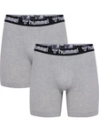 hummel Boxershorts hmlBoxers 2-Pack Grau (5847)