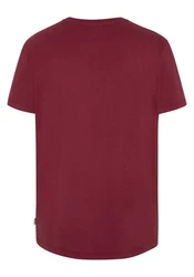 Chiemsee Print-Shirt T-Shirt (1) Bordeaux/Dunkelrot/Rot