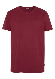 Chiemsee Print-Shirt T-Shirt (1) Bordeaux/Dunkelrot/Rot
