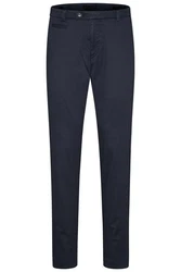 bugatti Chinohose Used-Optik Dunkelblau/Blau/Hellblau