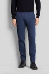 bugatti Chinohose Used-Optik Dunkelblau/Blau