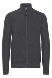 11 Project Strickjacke PRKimmo Dunkelgrau/Grau/Hellgrau