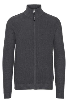 11 Project Strickjacke PRKimmo Dunkelgrau/Grau/Hellgrau