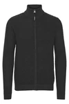 11 Project Strickjacke PRKimmo Schwarz/Dunkelgrau/Braun/Grau