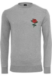 MisterTee Rundhalspullover Rose Crewneck Rose
