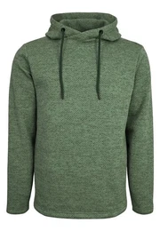 Kapuzenpullover Mars Basic Fleece Hoodie meliert wrmend mit Kapuze