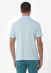 ORGANICATION Poloshirt Men's Polo Shirt Blau