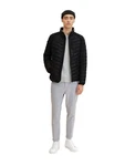 TOM TAILOR Blouson Steppjacke ohne Kapuze Hybrid Jacke 6441 Schwarz (6441)