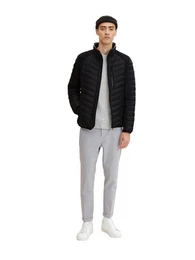 Blouson Steppjacke ohne Kapuze bergangs Blouson Hybrid Jacke 6441 in Schwarz-2