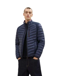 TOM TAILOR Blouson Steppjacke ohne Kapuze Hybrid Jacke 6441 Sky Captain Blue