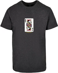 CAYLER & SONS T-Shirt WL Compton Card Tee Rot/Hellgrau/Dunkelgrau