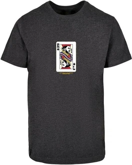 CAYLER & SONS T-Shirt WL Compton Card Tee Rot/Hellgrau/Dunkelgrau