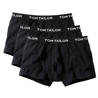 TOM TAILOR Unterhemd Hip Pants Retro Boxer Braun/Beige/Schwarz/Gelb/Mischfarben
