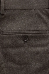 Next Anzughose aus Donegal-Wollmischung Khaki/Braun/Grau/Dunkelgrün/Dunkelbraun/Beige