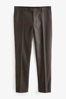 Next Anzughose aus Donegal-Wollmischung Khaki/Braun/Grau/Dunkelgrün/Dunkelbraun/Beige