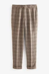 Next Karierter Anzug im Slim Fit Hose (1-tlg) 