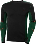 Helly Hansen Longsleeve Lifa Merino Crewneck Orange/Grün/Dunkelgrün