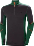 Helly Hansen Longsleeve Lifa Merino Half Zip Grün/Dunkelgrün