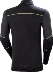 Helly Hansen Longsleeve Lifa Merino Half Zip Lila/Grün/Beige/Dunkelgrau