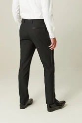 Next Smokinghose Tailored Fit Dunkelgrau/Khaki/Schwarz/Grau
