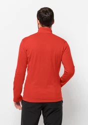 Jack Wolfskin Fleecejacke KOLBENBERG FZ Rot/Orange