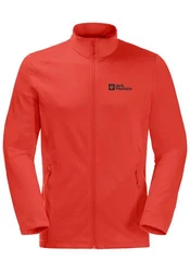 Jack Wolfskin Fleecejacke KOLBENBERG FZ Rot/Orange