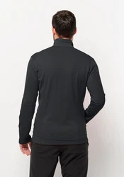 Jack Wolfskin Fleecejacke KOLBENBERG FZ Dunkelgrau/Grau/Dunkelblau/Schwarz