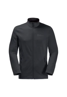 Jack Wolfskin Fleecejacke KOLBENBERG FZ Dunkelgrau/Grau/Dunkelblau/Schwarz