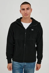 11 Project Fleecejacke PRMichel Schwarz/Dunkelgrau/Grau