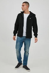 11 Project Fleecejacke PRMichel Schwarz/Dunkelgrau/Grau