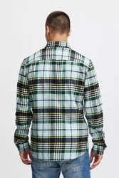 Blend Langarmhemd BLEND BHShirt Dunkelgrün/Hellblau/Grün/Türkis