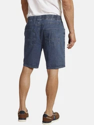 Jan Vanderstorm Bermudas FILEMON Denim-Qualität Blau/Hellblau