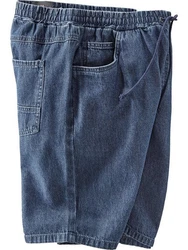 Jan Vanderstorm Bermudas FILEMON Denim-Qualität Blau/Hellblau