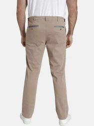 Charles Colby Stoffhose BARON EOIN Khaki/Beige
