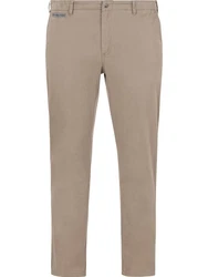 Charles Colby Stoffhose BARON EOIN Khaki/Beige