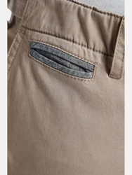 Charles Colby Stoffhose BARON EOIN Khaki/Beige