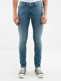 Big Star Skinny-fit-Jeans JEFFRAY Blau/Türkis/Hellblau