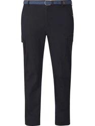 Charles Colby Cargohose BARON KNOX Blau/Dunkelblau/Grau