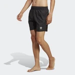 ADIDAS ORIGINALS Sportbadehose Essentials Solid Schwarz/Beige