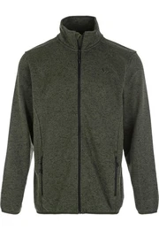 Fleecejacke Pareman M im sportlichen Wollstrick-Look