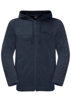 Jack Wolfskin Fleecejacke WALDSEE HOODED JKT Dunkelblau/Blau/Hellblau Jack Wolfskin Fleecejacke WALDSEE HOODED JKT Dunkelblau/Blau/Hellblau