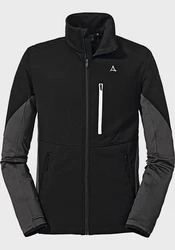 Schöffel Trekkingjacke Fleece Jacket Lodron Blau/Dunkelgrau/Schwarz/Hellgrau/Grau