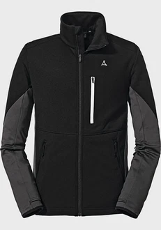 Schöffel Trekkingjacke Fleece Jacket Lodron Blau/Dunkelgrau/Schwarz/Hellgrau/Grau