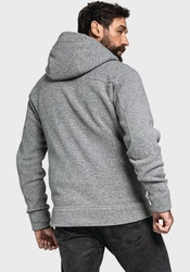 Schöffel Fleecejacke Anorak Grau/Hellgrau/Dunkelgrau