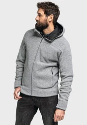 Schöffel Fleecejacke Anorak Grau/Hellgrau/Dunkelgrau