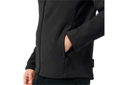 Jack Wolfskin Fleecejacke WINTERSTEIN FZ Schwarz/Dunkelgrau/Grau