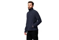 Jack Wolfskin Fleecejacke Taunus Dunkelblau/Hellblau