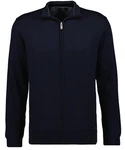 RAGMAN Strickfleecejacke Dunkelblau/Blau