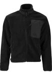 SOS Fleecejacke La Grave Schwarz/Hellblau