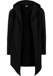 Strickfleecejacke Herren Long Hooded Open Edge Cardigan (1-St)